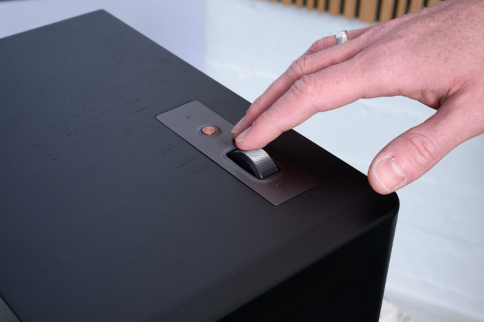 Klipsch The Sevens II Bedienung Pegelrad
