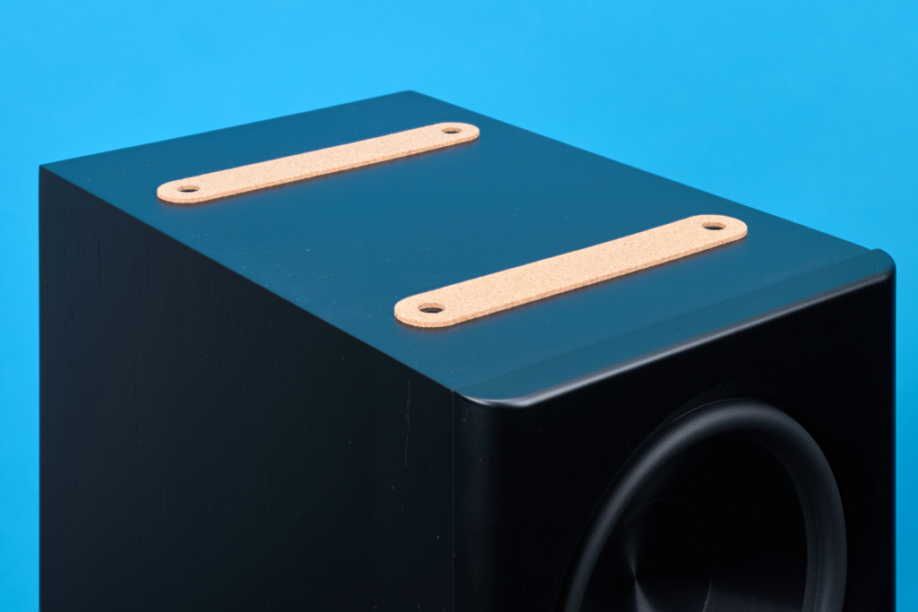 Klipsch The Sevens II Unterseite mit Korkdämpfern