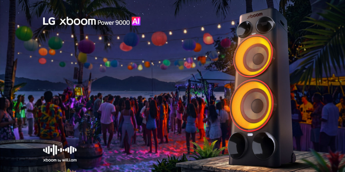 LG bringt drei beue Partyboxen der Reihe xboom Power.