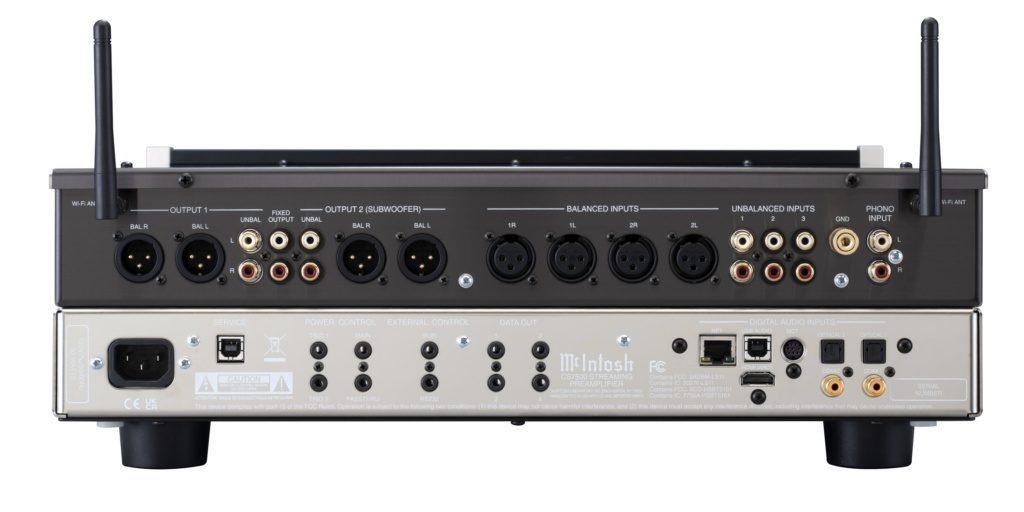 McIntosh CS7500 Rückseite Anschlüsse