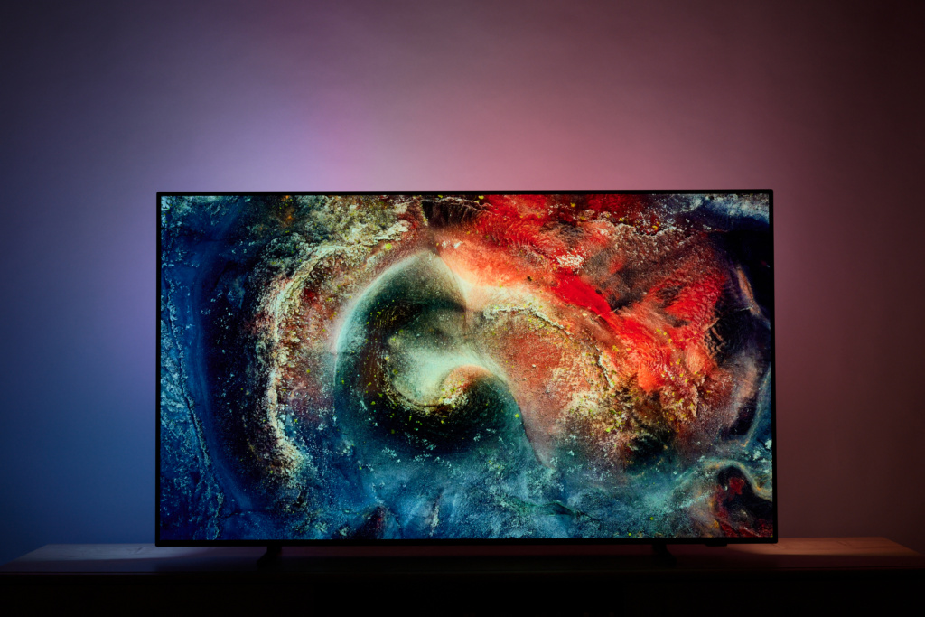 Ambilight hinter Philips OLED760