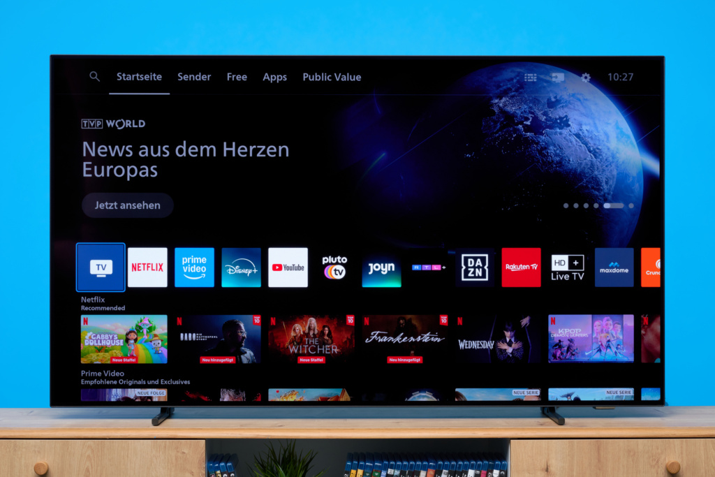 Titan OS Philips-Fernseher