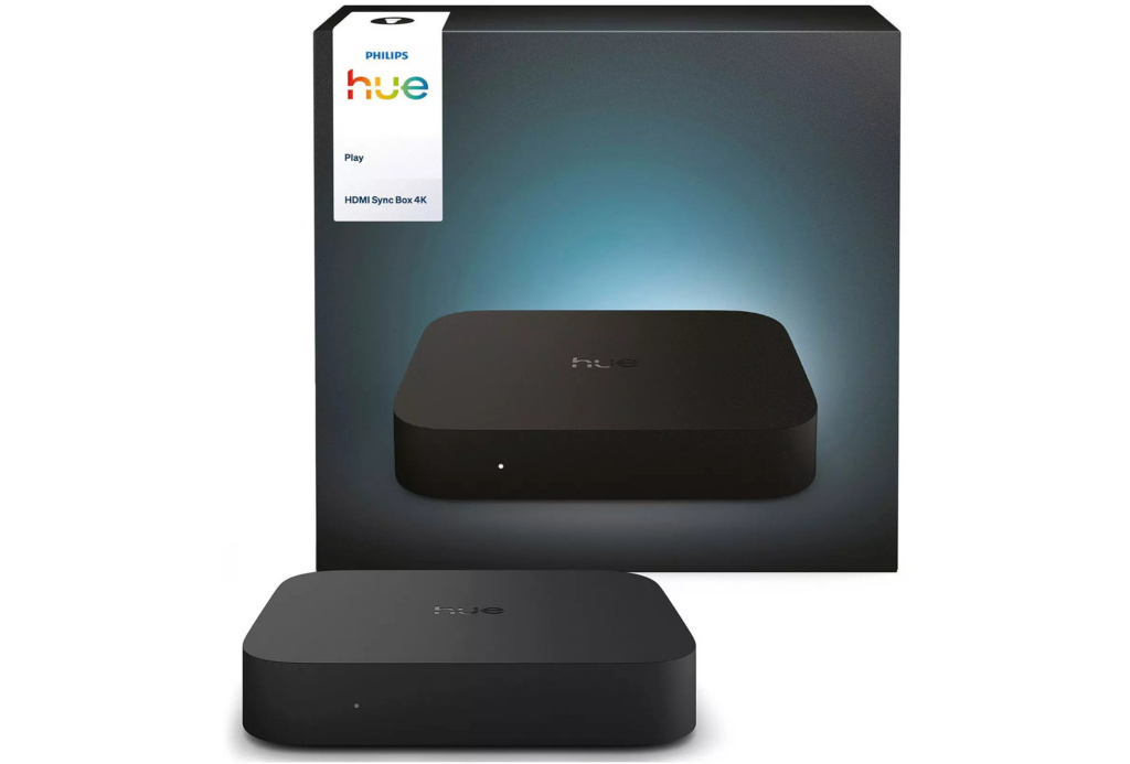 Die neue Sync-Box wird auch als Philips Hue HDMI Sync Box 4K beworben.