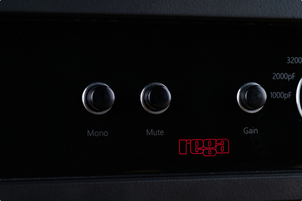 Rega Aura Schalter Detail
