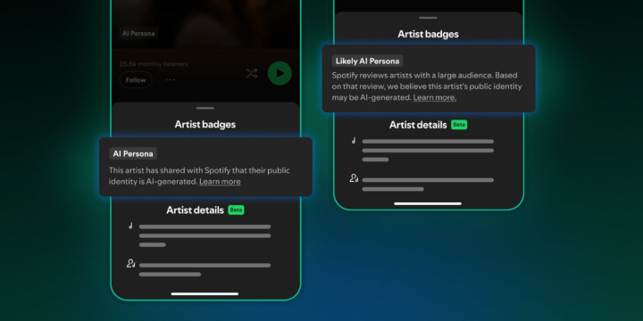 Spotify markiert KI-Künstler:innen ab sofort transparent.