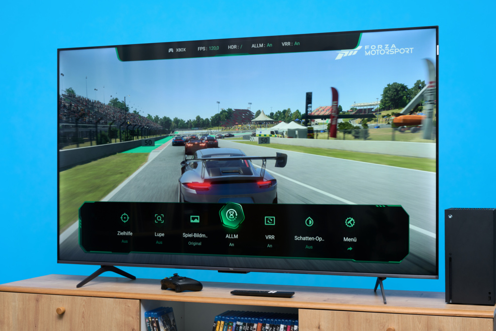 Gaming am TCL-Fernseher