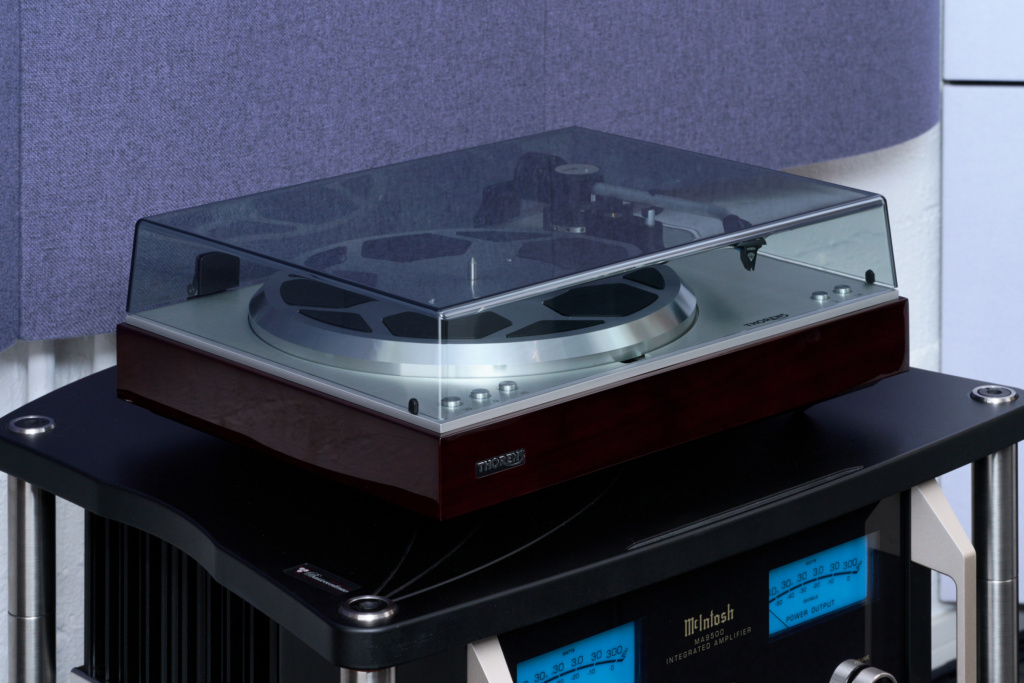 Thorens TD 404 DD mit Haube