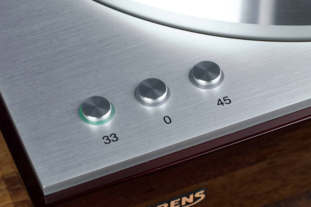Thorens TD 404 DD Bedienfeld RPM