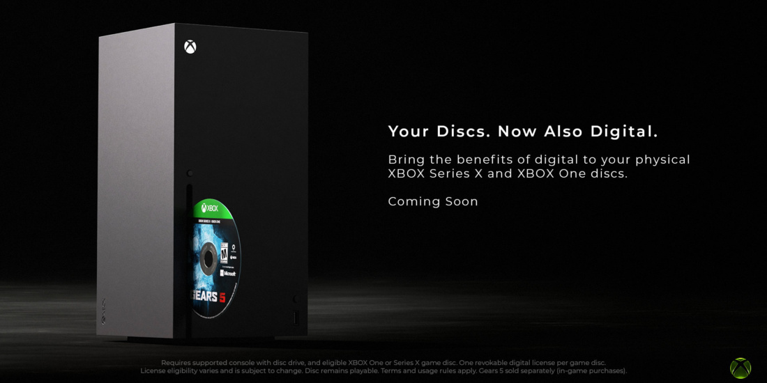 Team Xbox startet ein Disc-zu-Digital-Programm!