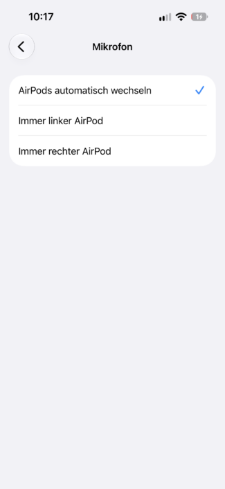 Apple AirPods 5 mit kabellosem Ladecase – Mikrofon