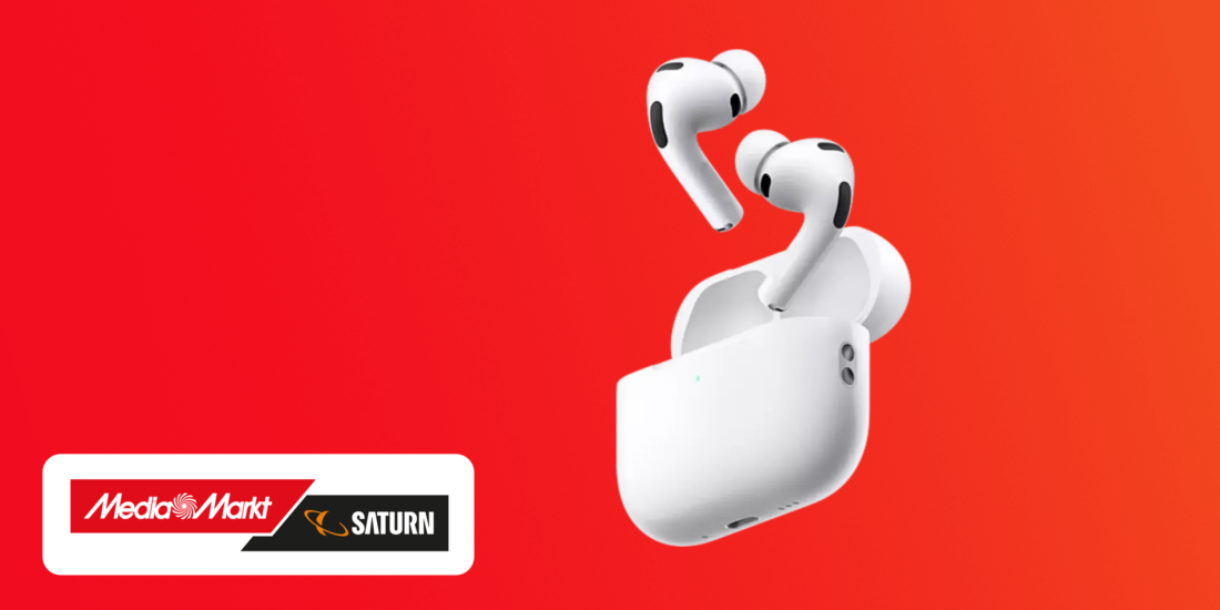 AirPods Pro 3 im Angebot bei MediaMarkt und Saturn.