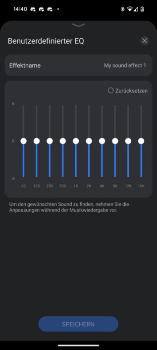 Huawei FreeBuds Neo – Screenshot EQ