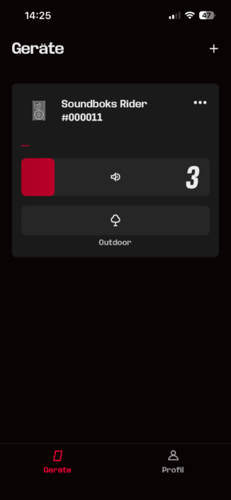 Soundboks Rider im Test – App