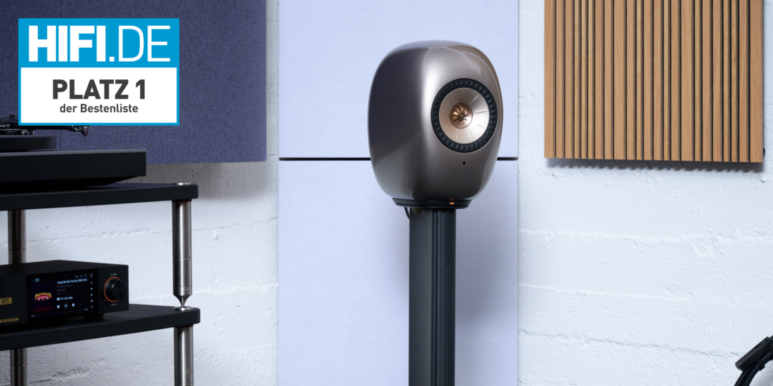 Die KEF LS Luxe sind die neuen Testsieger bei den Aktivboxen auf HIFI.DE.
