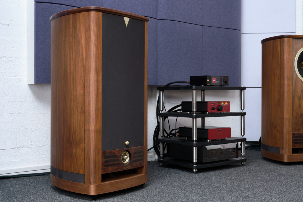 Fyne Audio Vintage 12 | Testsituation mit Blende