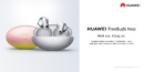Die Huawei FreeBuds Neo stehen für frische TWS-Earbuds mit Spatial-Sound.