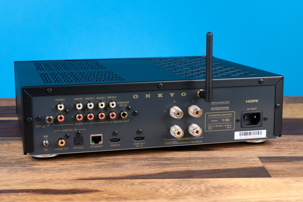Onkyo Y-50 – Alle Anschlüsse im Überblick