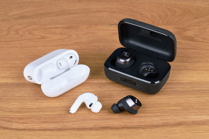 Sennheiser Momentum True Wireless 5 vs AirPods Pro 3 – Vergleich mit MTW 4