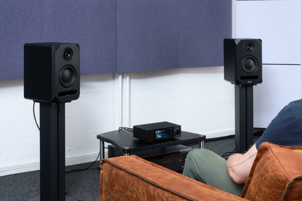 Teufel Studio 5X Testsituation mit Eversolo DMP-A6 Master Edition