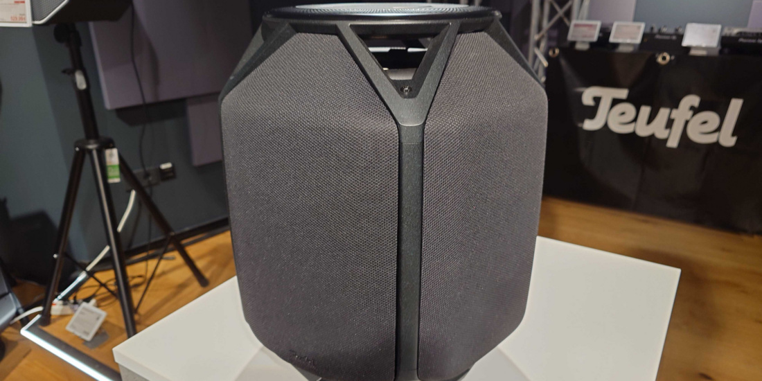 Der Teufel Ikonio ist ein mächtiger WLAN-Lautsprecher mit 650 Watt.