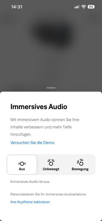 Bose QuietComfort Headphones (2. Gen.) im Test – App