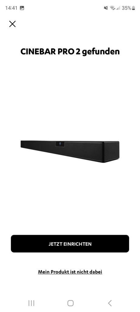 Installation Teufel Home