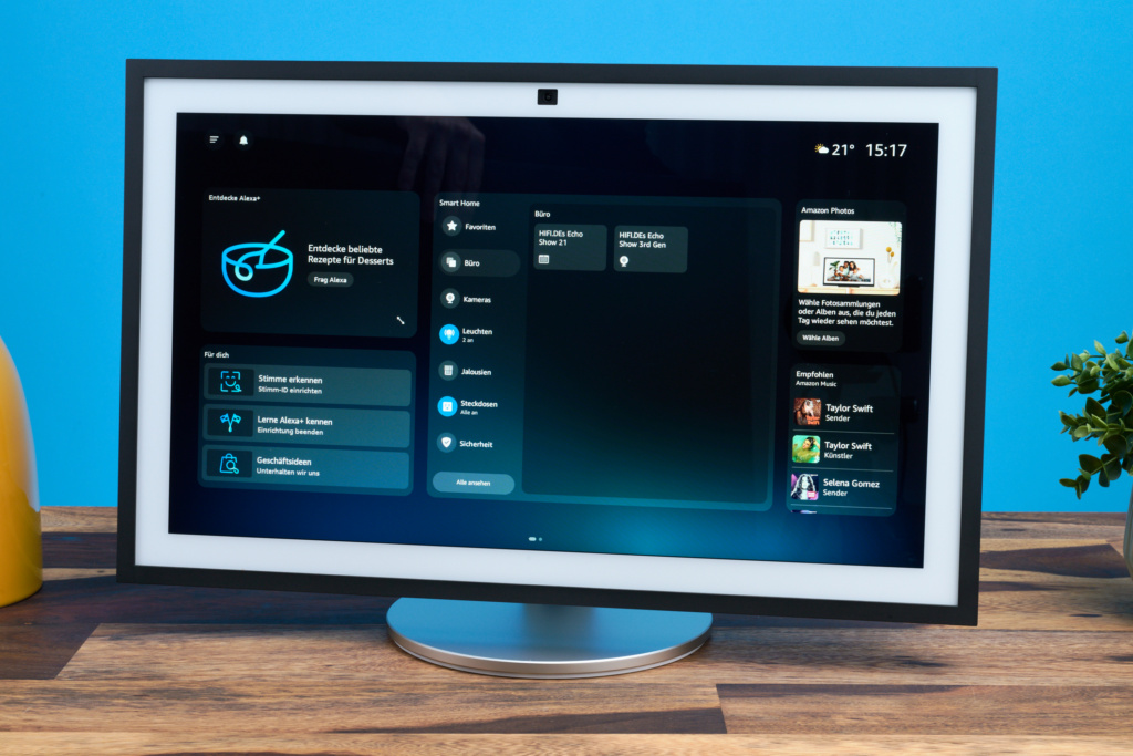 Amazon Echo Show 21 im Test – Widgets