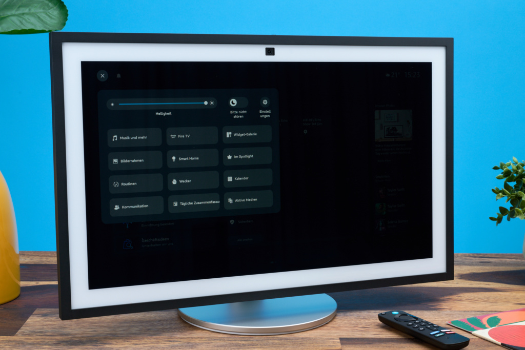 Echo Show 21 im Test – Widgets