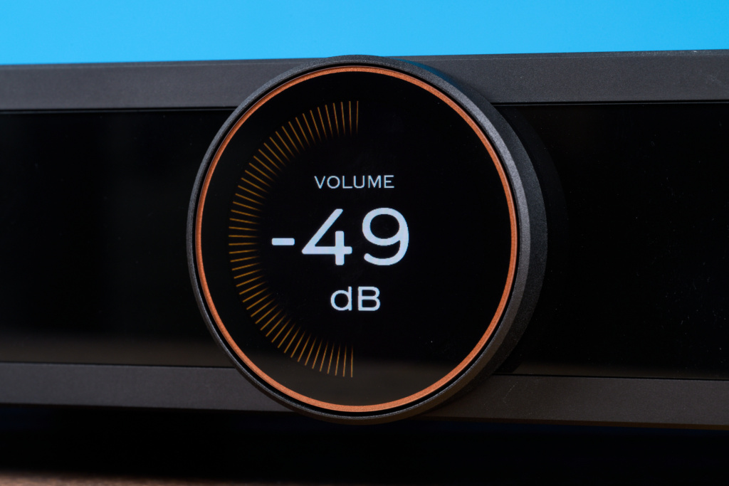 Canor Virtus I4S Display Lautstärke