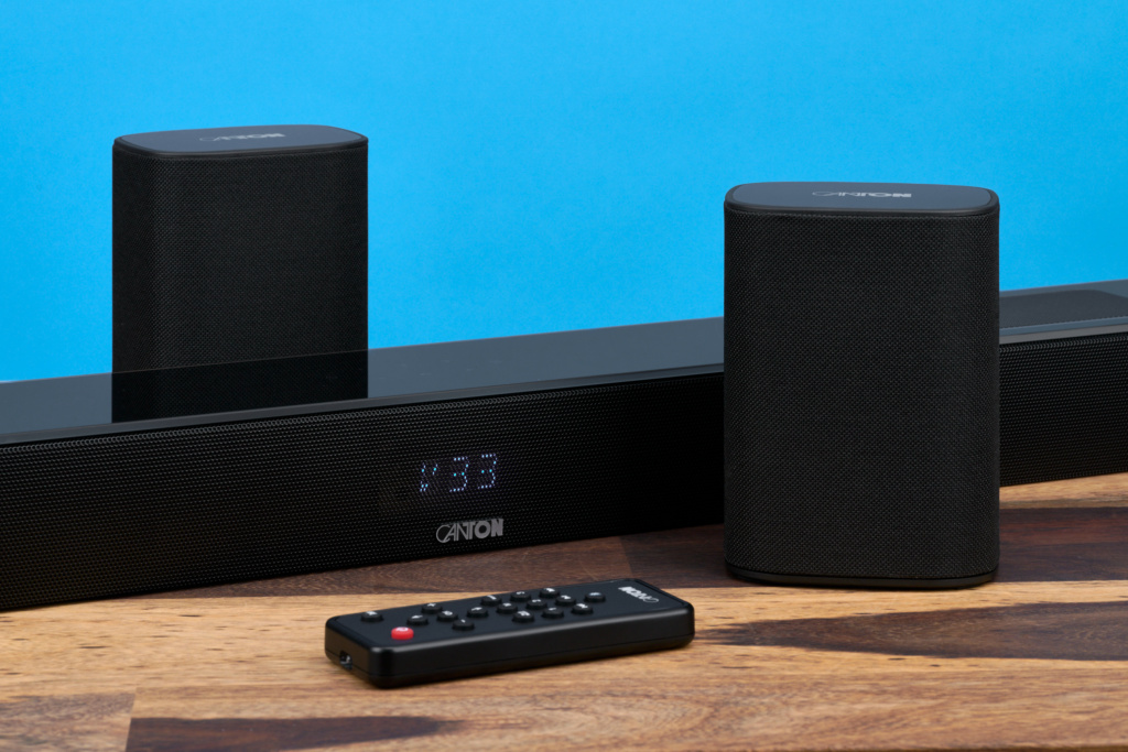 Rear-Speaker mit Canton Smart Soundbar 10 S2