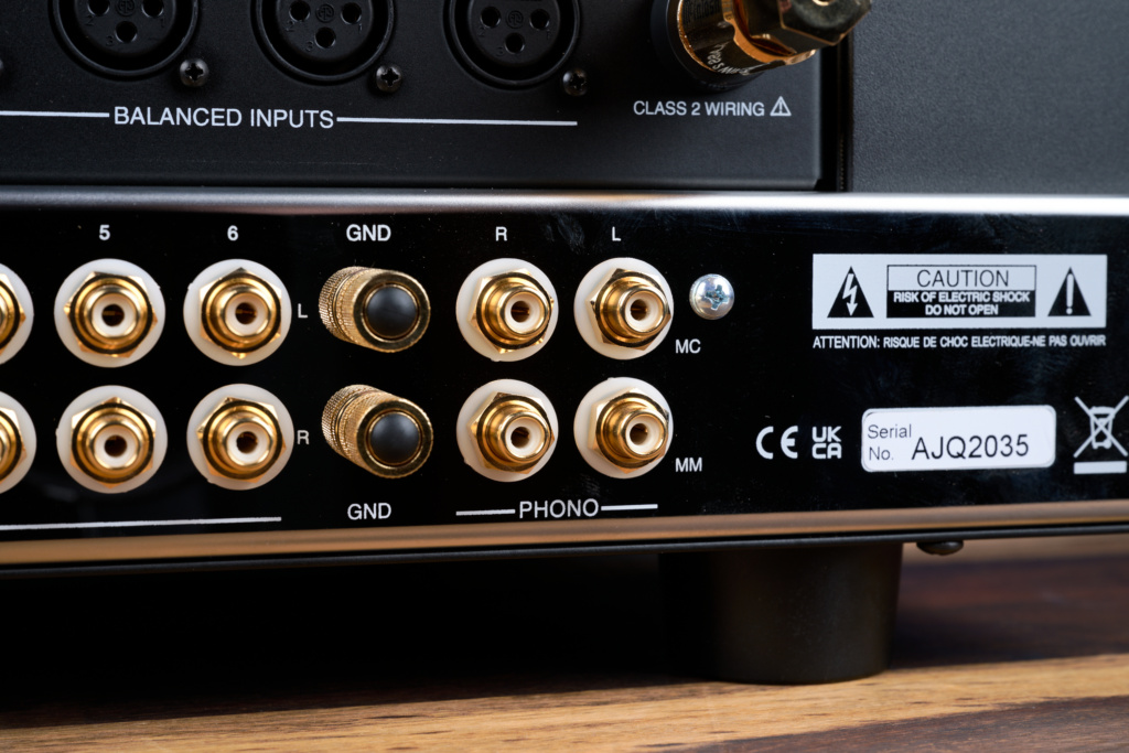 McIntosh MA9500 Phono-Eingänge Detail