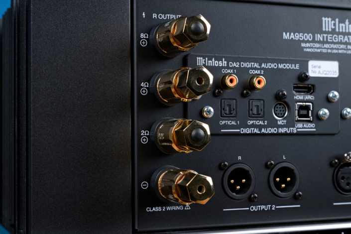 McIntosh MA9500 Polklemmen Detail