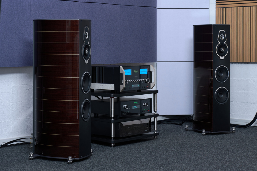 McIntosh MA9500 Testsituation mit Sonus Faber Serafino G2