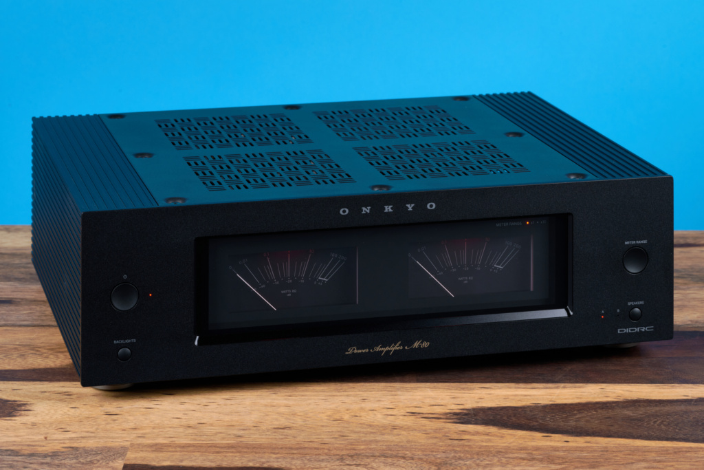 Onkyo M-80 Dreiseitenansicht links