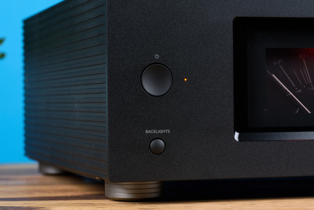 Onkyo M-80 Front Links Standby-Knopf