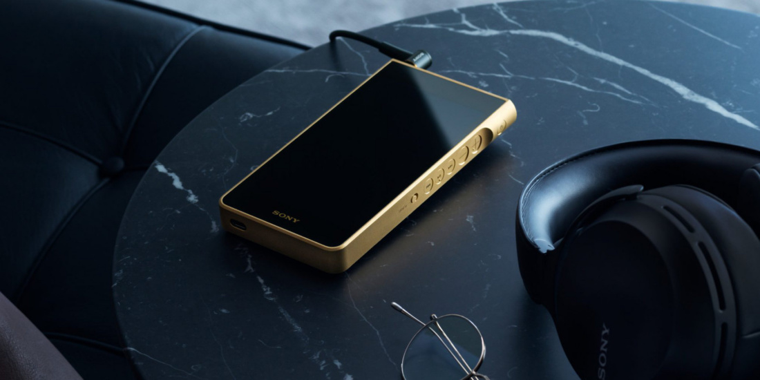 Sonys neuer Walkman mit vergoldetem Gehäuse kostet über 5.000 Euro.