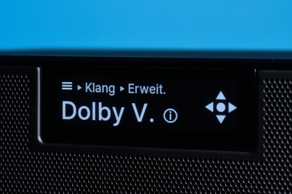 Display an Teufel-Soundbar