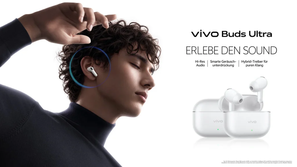 Die vivo Buds Ultra sollen mit einem HiFi-DAC begeistern.